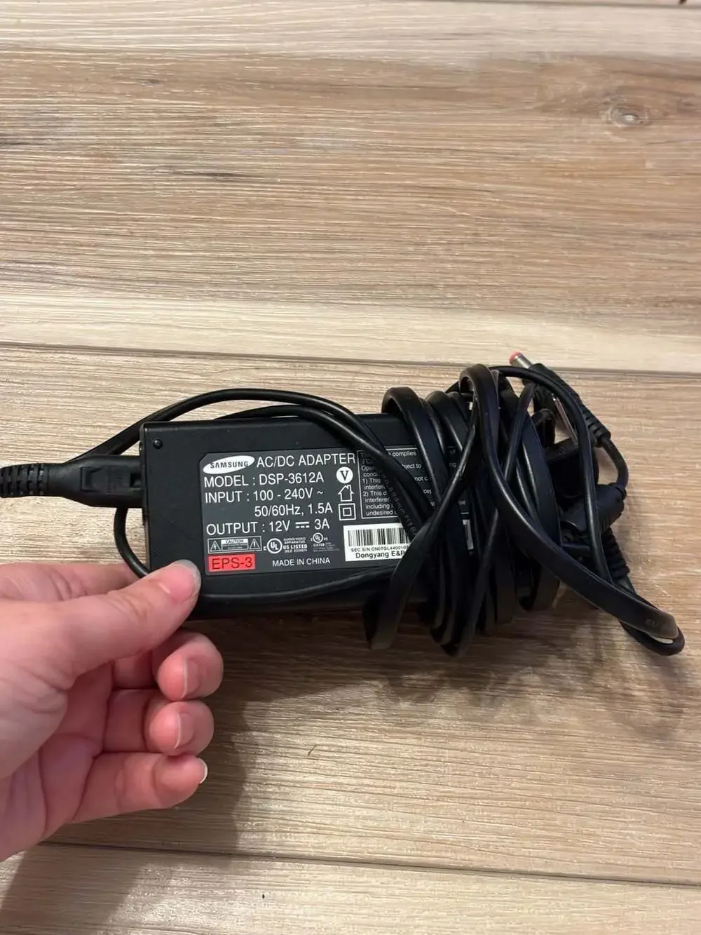 Samsung DSP-3612A 12V 3A AC/DC Power Adapter